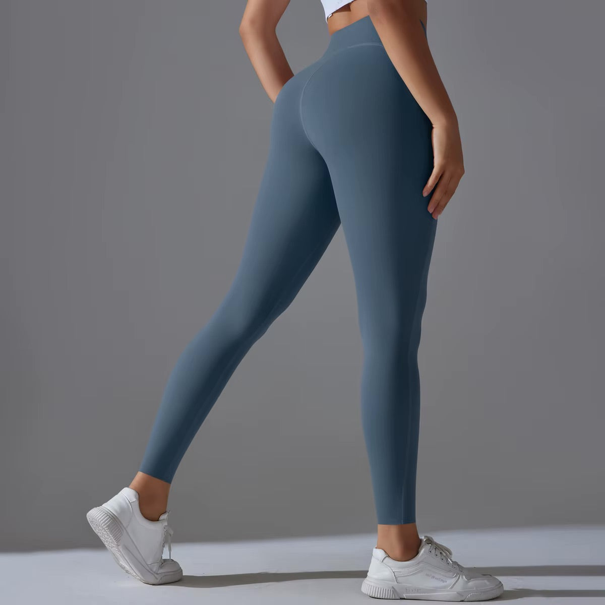 Legging taille haute | Bleu