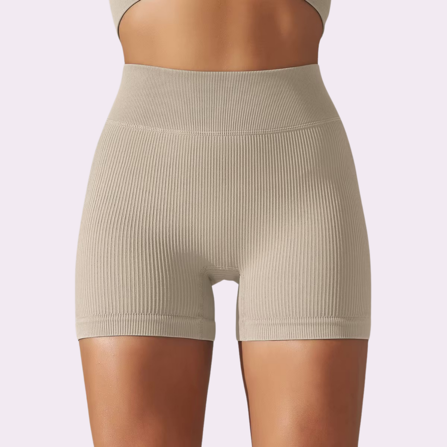 Short cycliste court | Beige