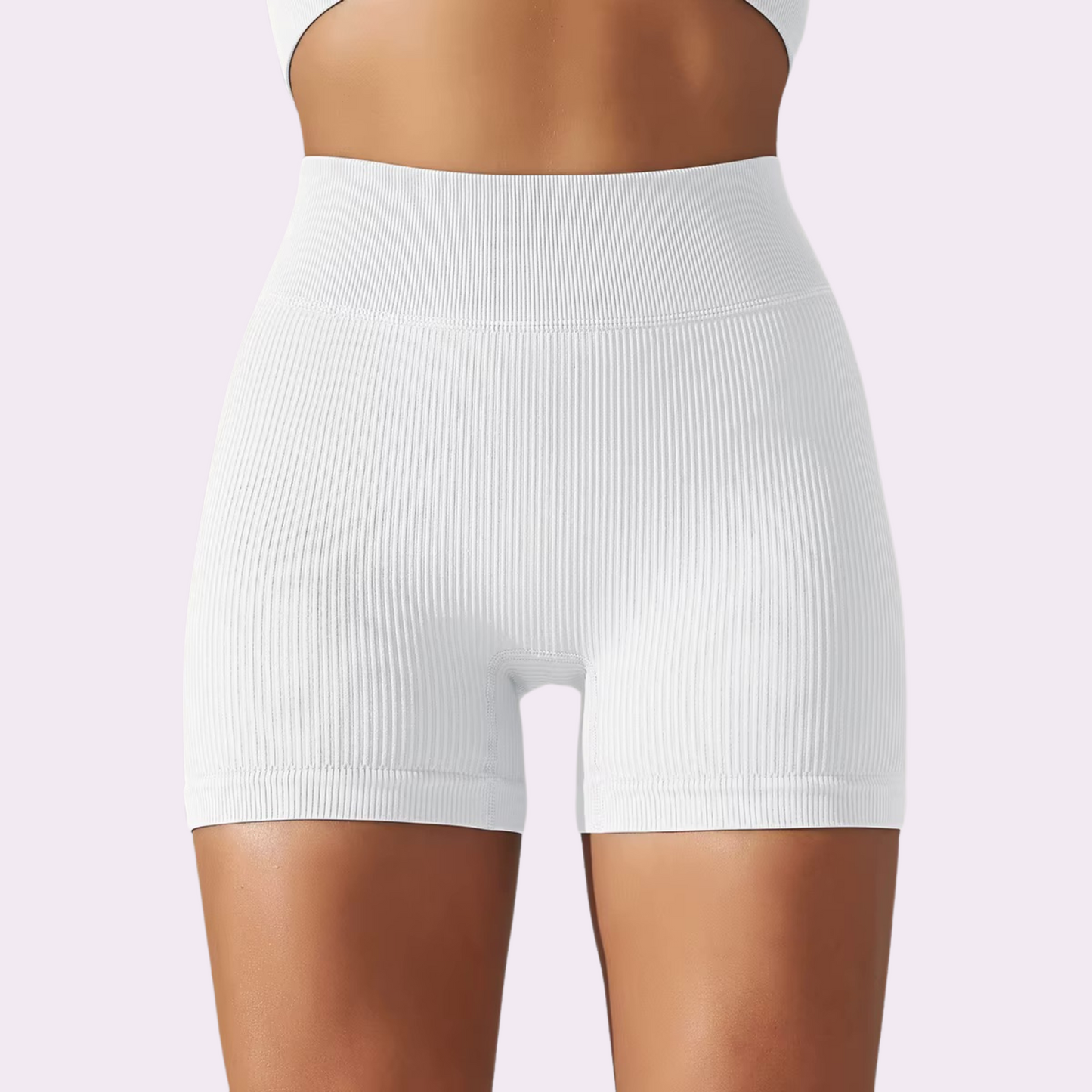 Short cycliste court | Blanc
