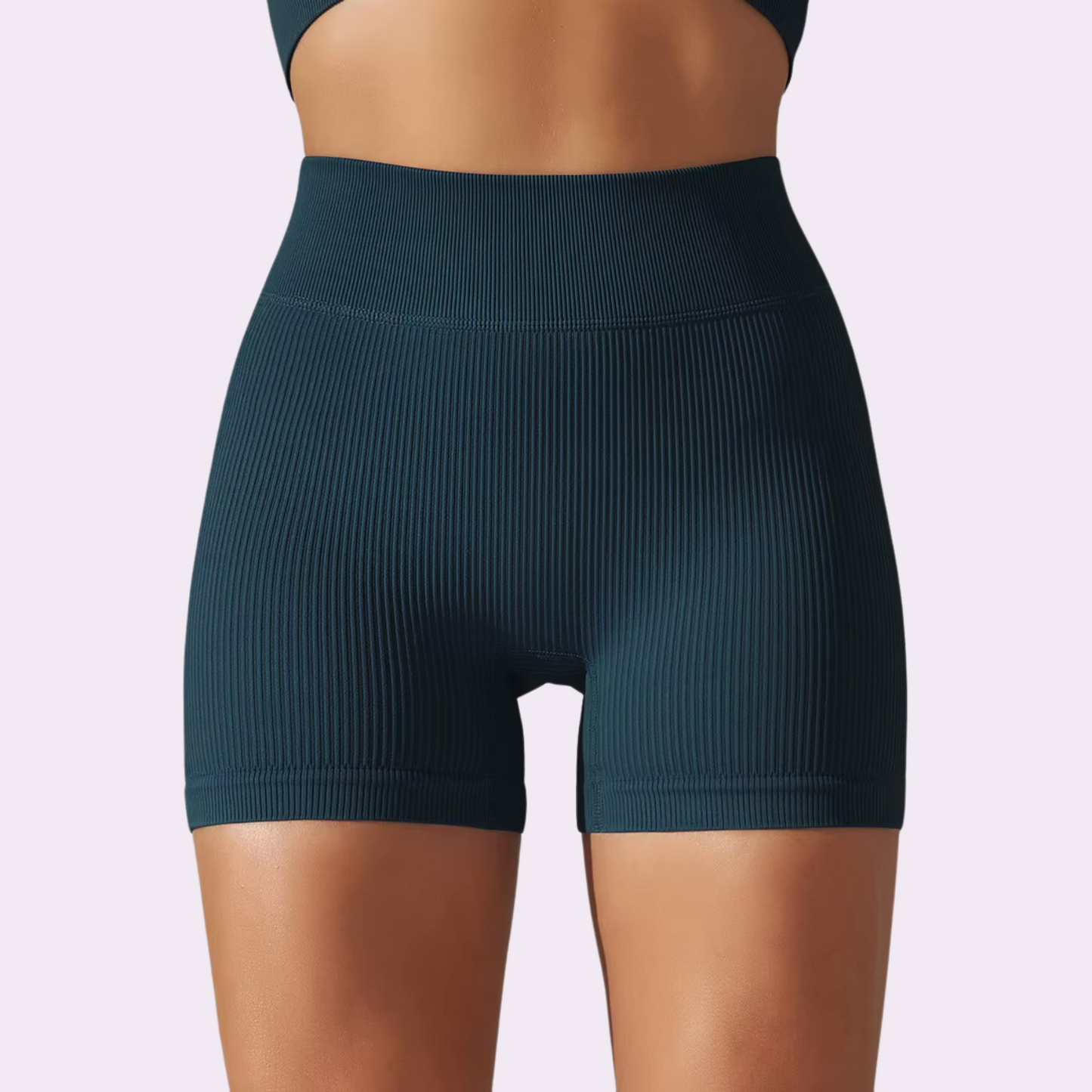 Short cycliste court | Bleu vert