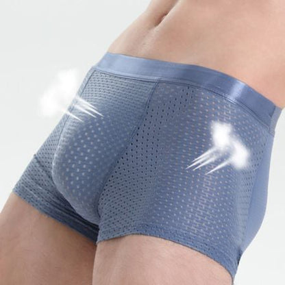 🏆Best-seller n.º 1🏆Ropa interior transpirable de seda helada para hombre（50% de descuento）