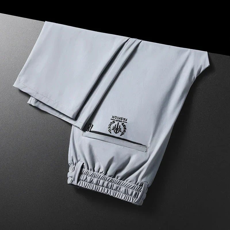 💖¡ÚLTIMO DÍA DE OFERTAS 50% DE DESCUENTO!❄️Pantalón elástico unisex de secado rápido sin cierre