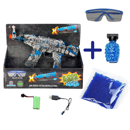 Lançador OrbiGel AK-47 (+10.000 bolinhas)