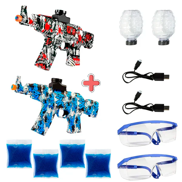 Lançador OrbiGel AK-47 (+10.000 bolinhas)