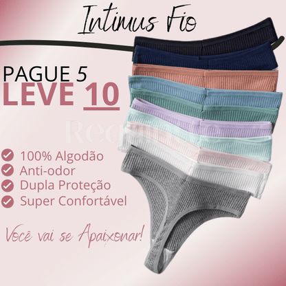 Kit Braguitas Intimus de Algodón [Compra 5 y Llévate 10] + Envío Gratis