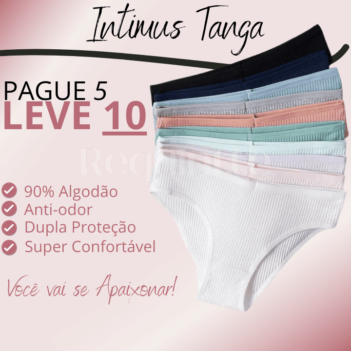 Kit Braguitas Intimus de Algodón [Compra 5 y Llévate 10] + Envío Gratis