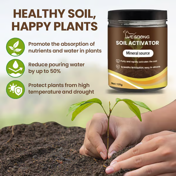 🌱 Tierra floreciente, naturalmente sin esfuerzo, con el poder de ECOCERT🔔 ¡Mejore su suelo AHORA y ahorre un 50%! 🌱