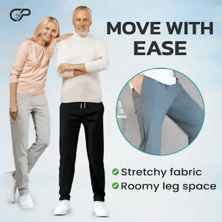💖¡ÚLTIMO DÍA DE OFERTAS 50% DE DESCUENTO!❄️Pantalón elástico unisex de secado rápido sin cierre