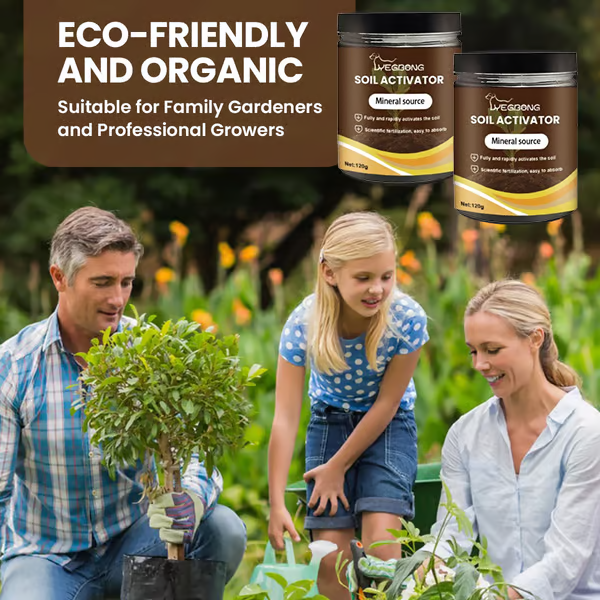 🌱 Tierra floreciente, naturalmente sin esfuerzo, con el poder de ECOCERT🔔 ¡Mejore su suelo AHORA y ahorre un 50%! 🌱