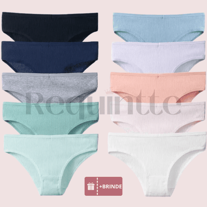 Kit Braguitas Intimus de Algodón [Compra 5 y Llévate 10] + Envío Gratis