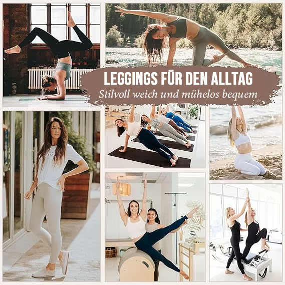 ÚLTIMO DÍA 49 % DE DESCUENTO🔥Leggings de cintura alta con control de abdomen para entrenar🔥
