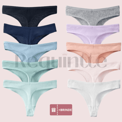 Kit Braguitas Intimus de Algodón [Compra 5 y Llévate 10] + Envío Gratis