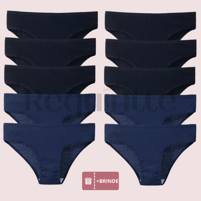 Kit Braguitas Intimus de Algodón [Compra 5 y Llévate 10] + Envío Gratis