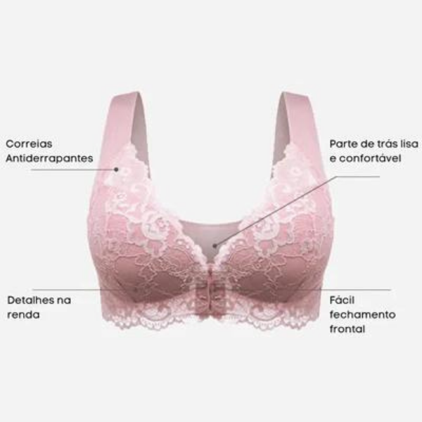 Conforto Garantido: Kit De 3 Sujetadores Lift Comfort + REGALO