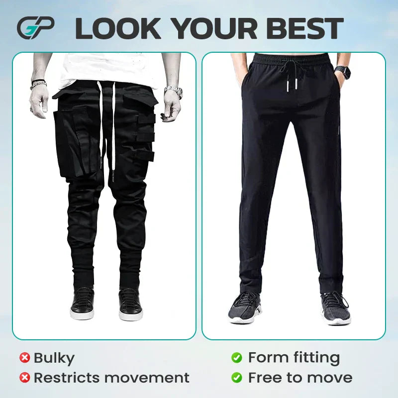 💖¡ÚLTIMO DÍA DE OFERTAS 50% DE DESCUENTO!❄️Pantalón elástico unisex de secado rápido sin cierre