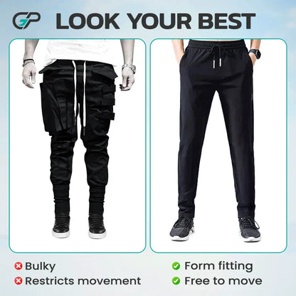 💖¡ÚLTIMO DÍA DE OFERTAS 50% DE DESCUENTO!❄️Pantalón elástico unisex de secado rápido sin cierre