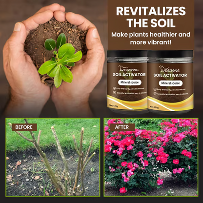 🌱 Tierra floreciente, naturalmente sin esfuerzo, con el poder de ECOCERT🔔 ¡Mejore su suelo AHORA y ahorre un 50%! 🌱