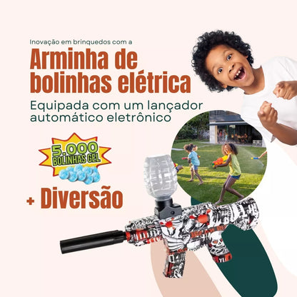 Lançador OrbiGel AK-47 (+10.000 bolinhas)
