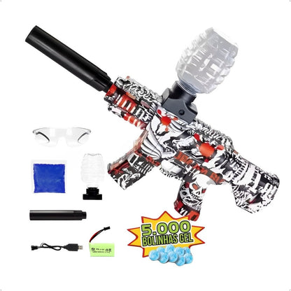 Lançador OrbiGel AK-47 (+10.000 bolinhas)