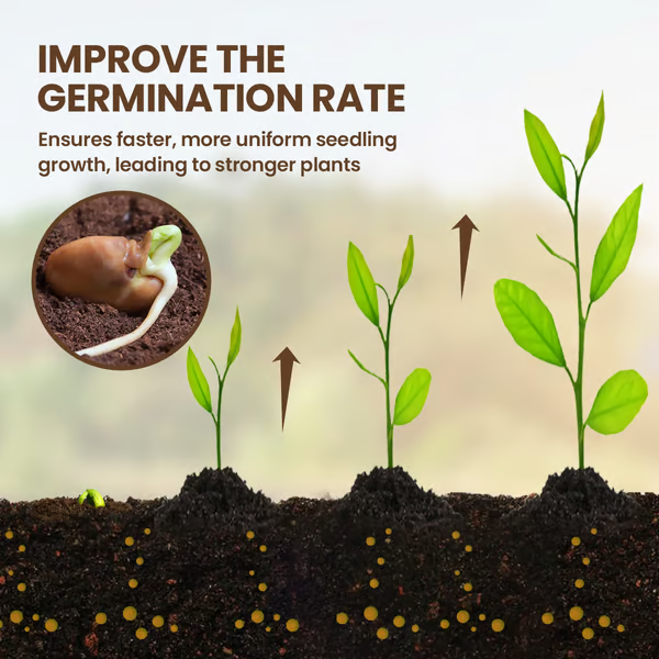 🌱 Tierra floreciente, naturalmente sin esfuerzo, con el poder de ECOCERT🔔 ¡Mejore su suelo AHORA y ahorre un 50%! 🌱