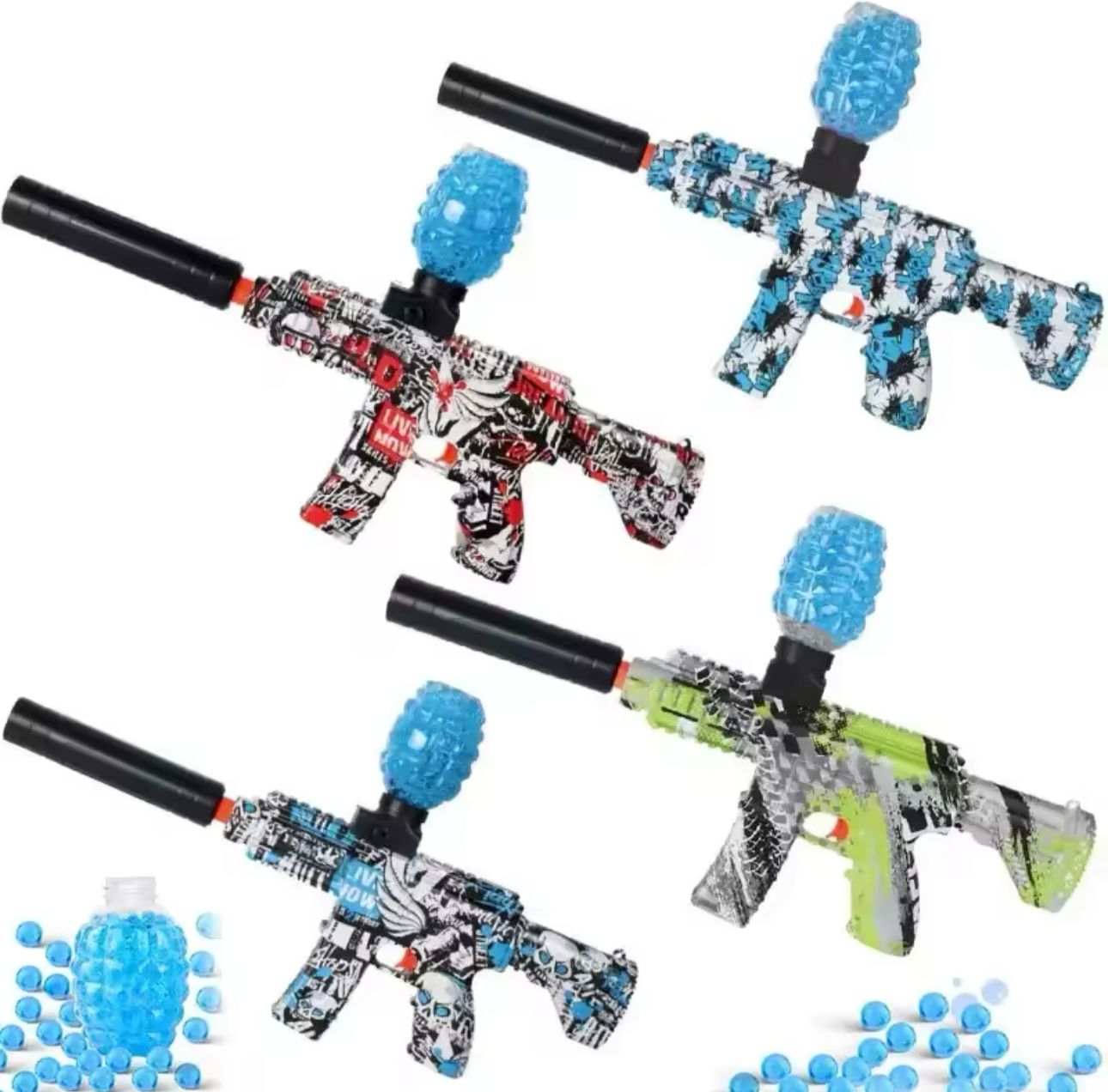 Lançador OrbiGel AK-47 (+10.000 bolinhas)