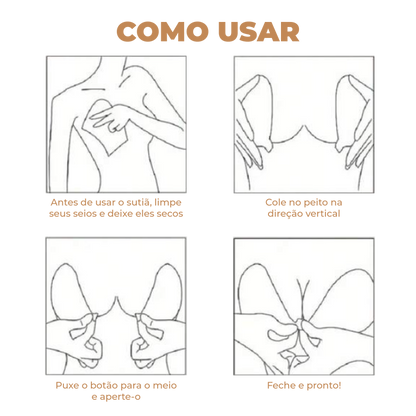 Sujetador Adhesivo Push-Up