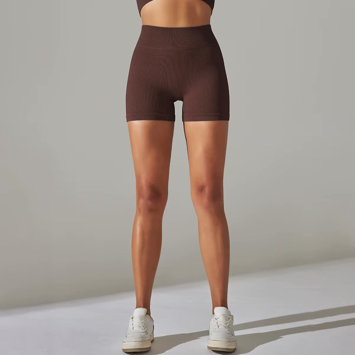 Short cycliste court | Brun