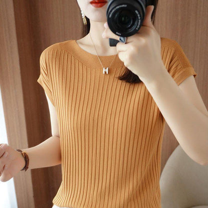 (🔥Compra 1 y Llévate 5) Blusas Liana de Tejido Viscoelástico - ¡Ideal para el verano 🔥 + Súper regalo