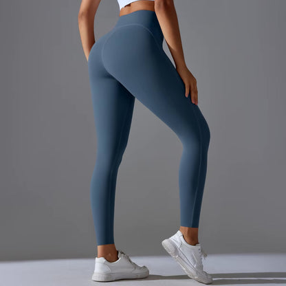 Legging taille haute | Bleu