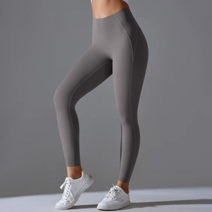 Legging taille haute | Gris