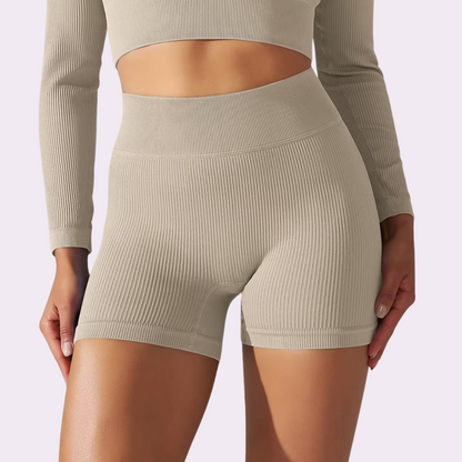 Short cycliste court | Beige