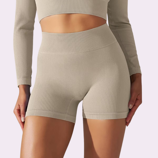 Short cycliste court | Beige