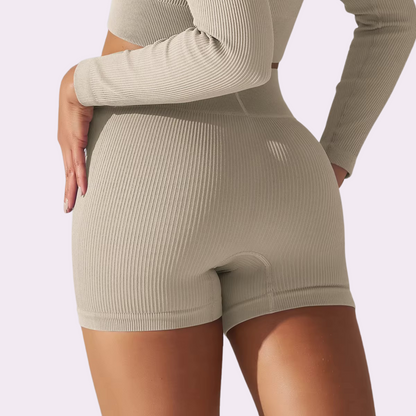Short cycliste court | Beige