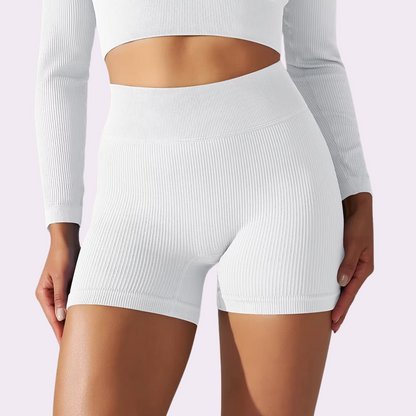 Short cycliste court | Blanc
