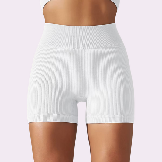 Short cycliste court | Blanc