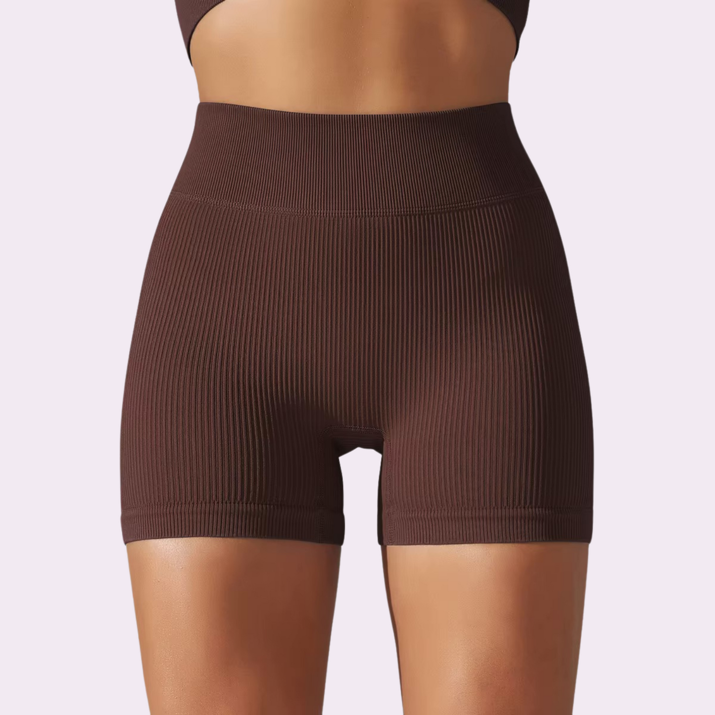 Short cycliste court | Brun