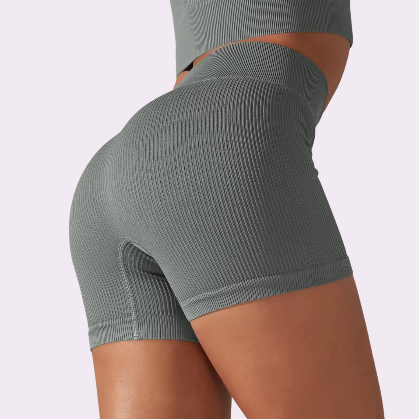 Short cycliste court | Gris