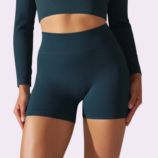 Short cycliste court | Bleu vert
