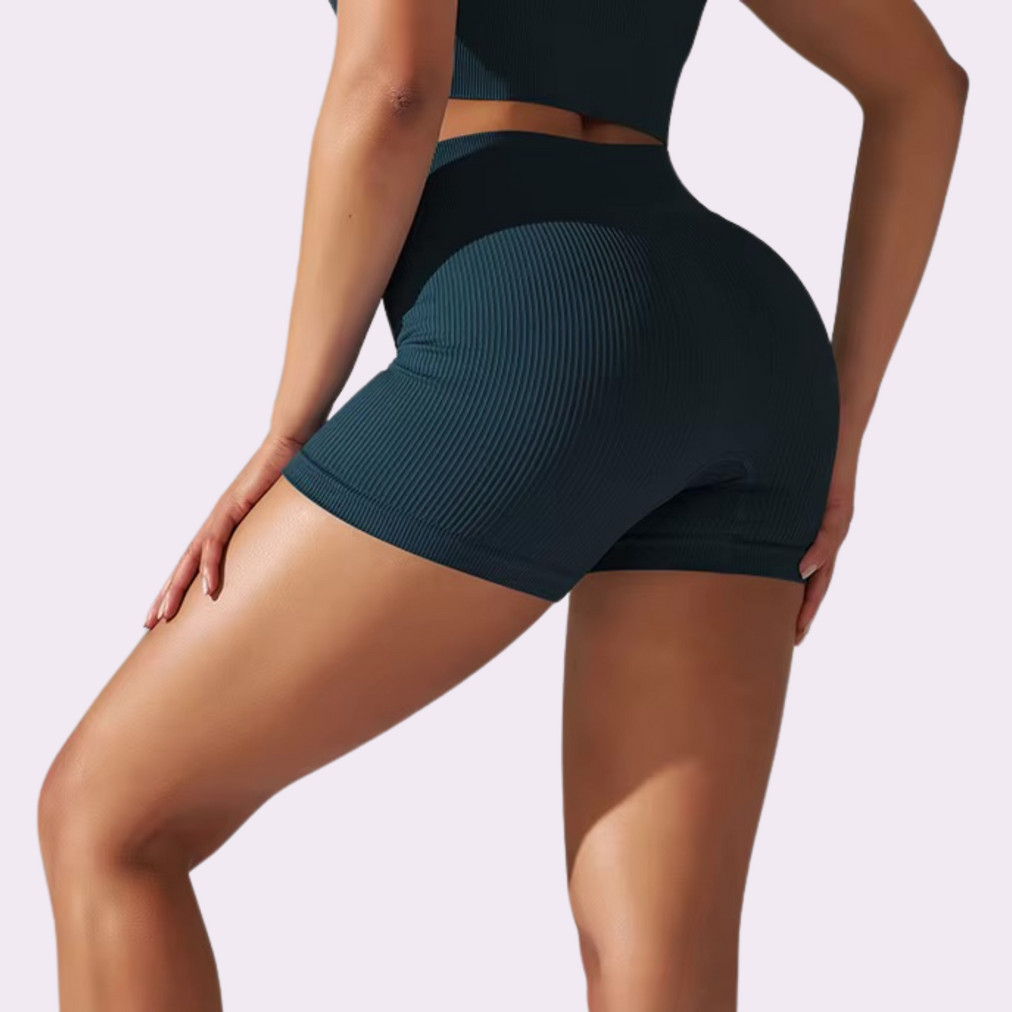 Short cycliste court | Bleu vert