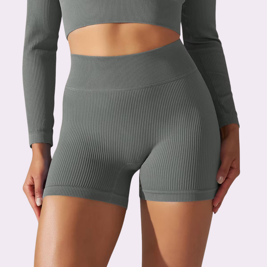 Short cycliste court | Gris