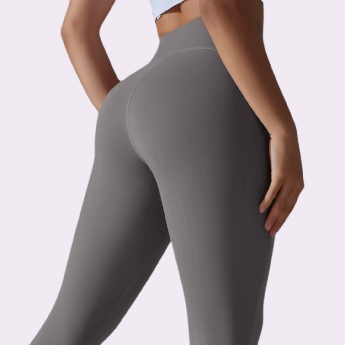 Legging taille haute | Gris