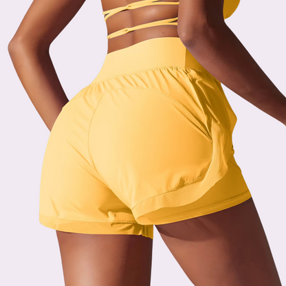 Short de sport | Jaune