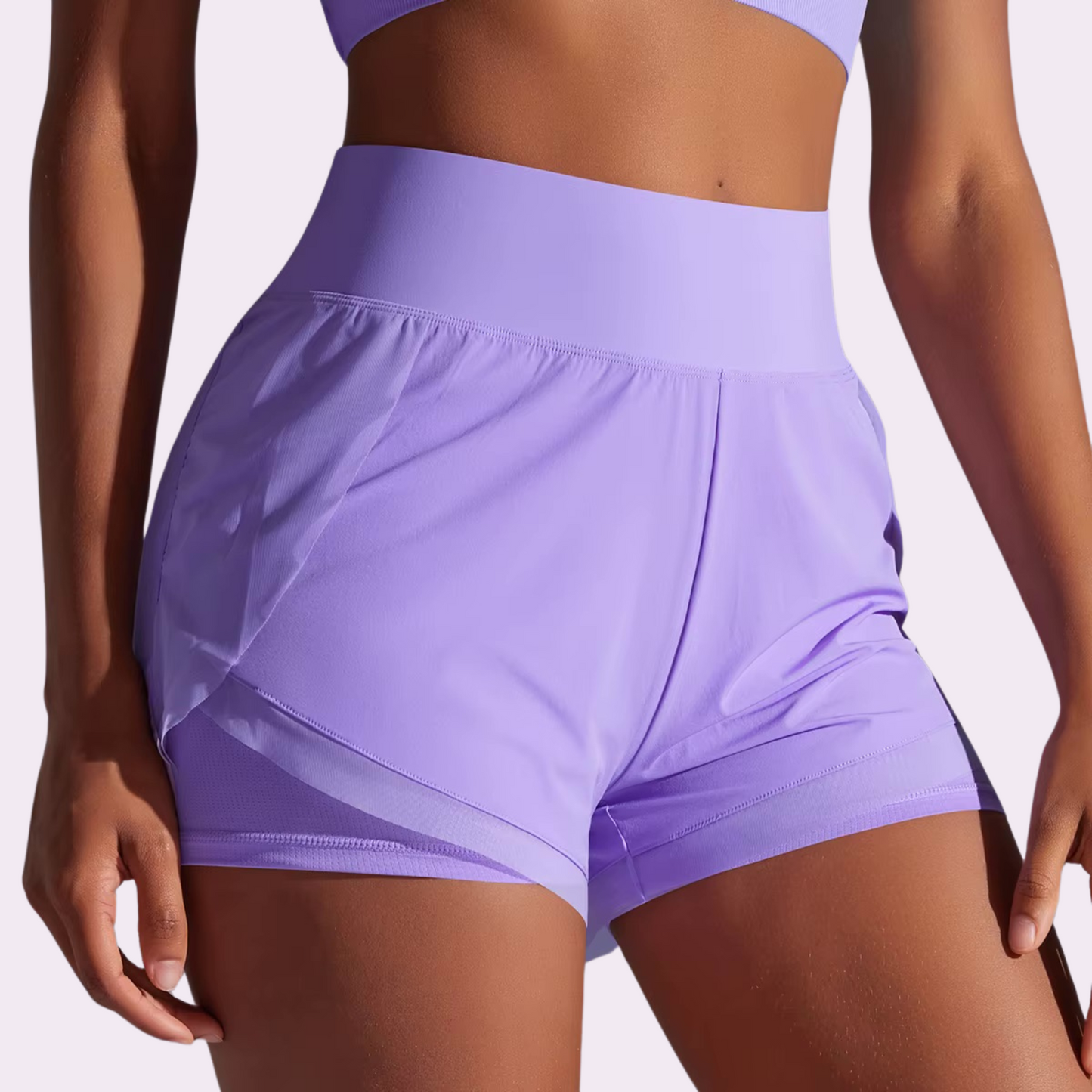 Short de sport | Violet