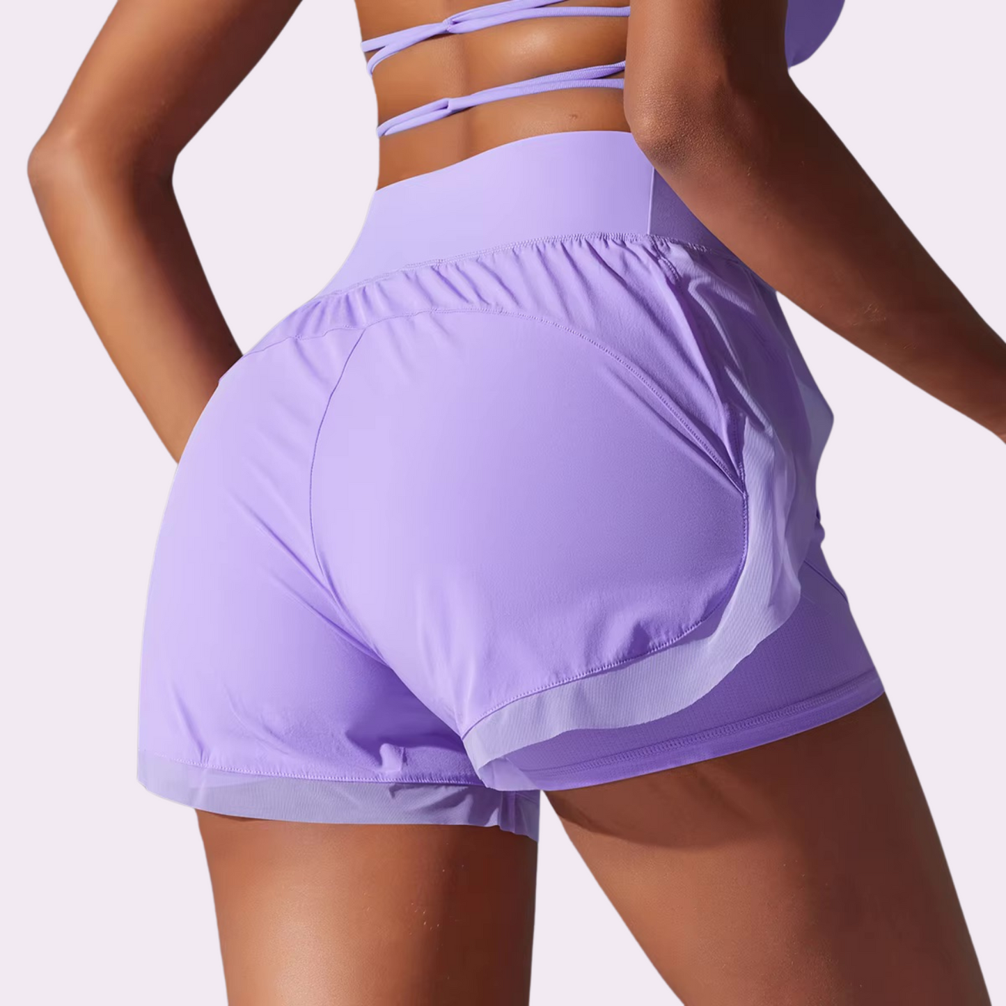 Short de sport | Violet