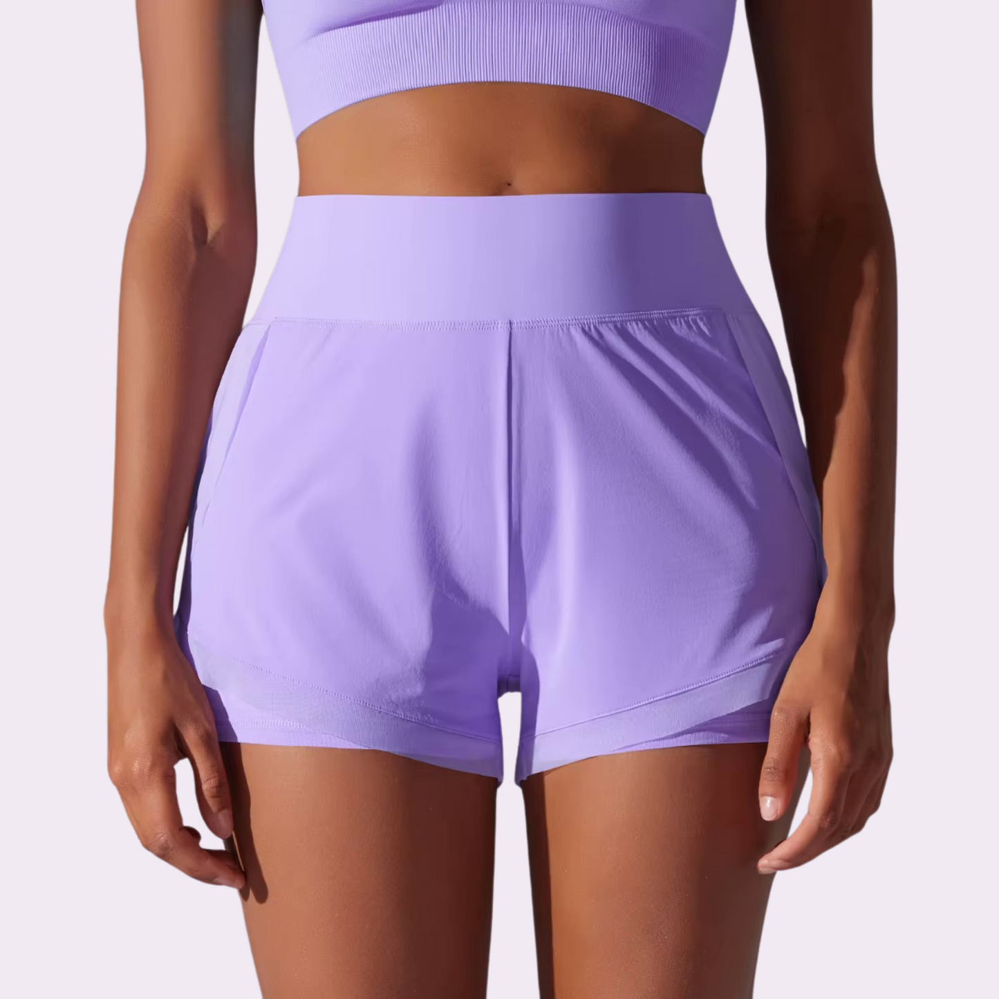Short de sport | Violet