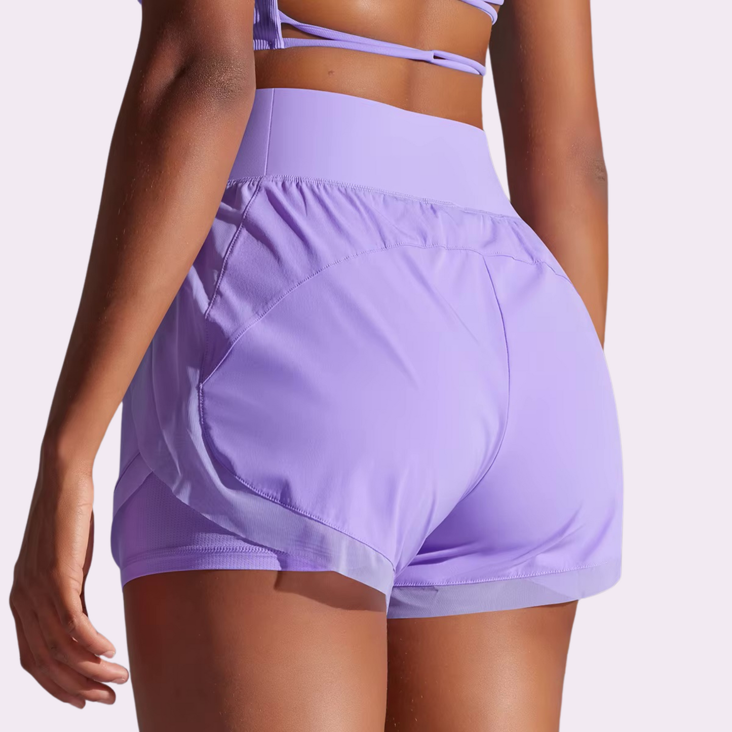 Short de sport | Violet