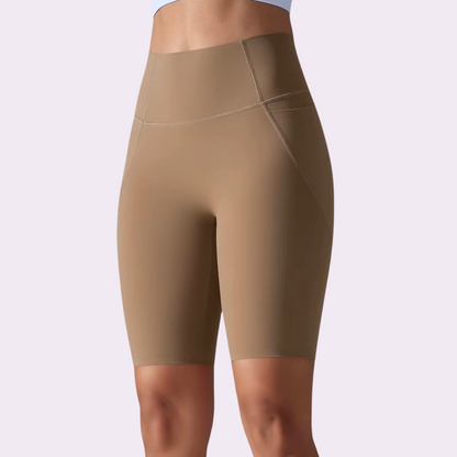 Short cycliste | Brun