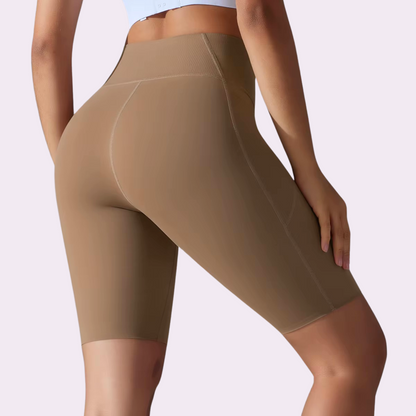 Short cycliste | Brun