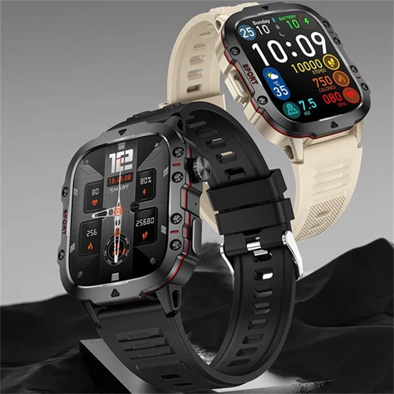 Robusto reloj inteligente para exteriores – más de 100 modos deportivos