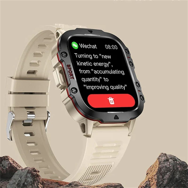 Robusto reloj inteligente para exteriores – más de 100 modos deportivos